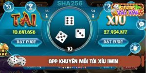 App khuyến mãi Tài Xỉu Iwin