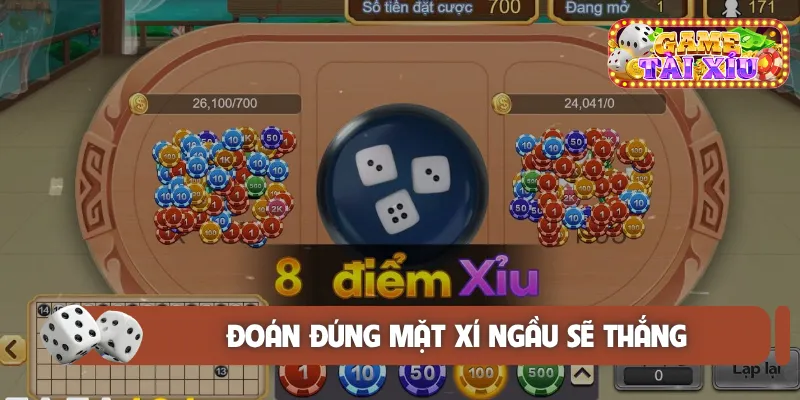 Đoán đúng mặt xí ngầu sẽ thắng