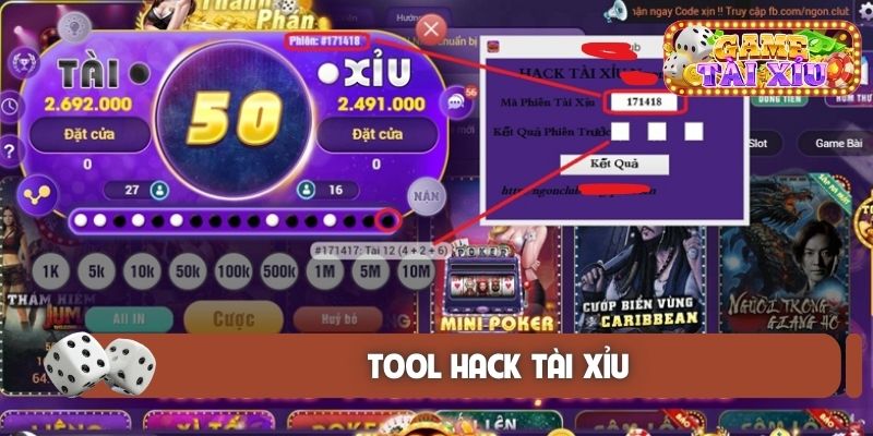 Tool hack tài xỉu
