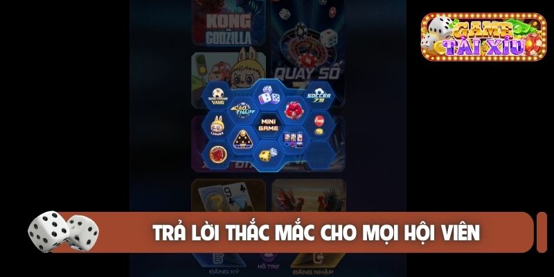 Trả lời thắc mắc cho mọi hội viên